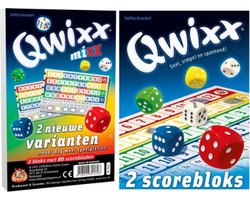 White Goblin Games - Qwixx - Uitbreidingsset scoreblokken - 2 extra scorebloks & mixx