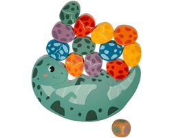Small Foot - Houten Balansspel Dino, 14dlg.