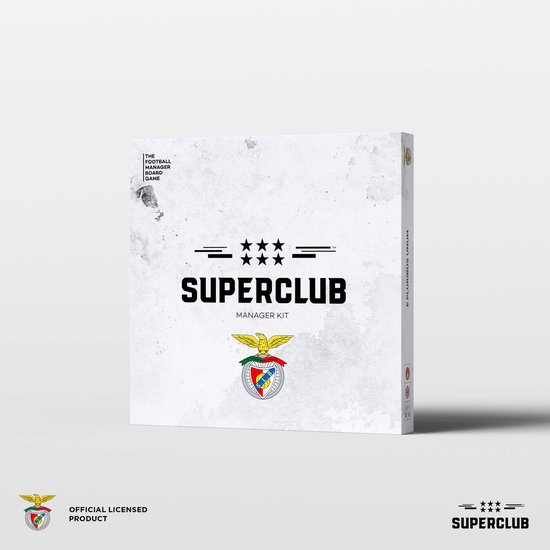 SL Benfica Manager kit | Superclub uitbreiding | The football manager board game | Engelstalige Editie