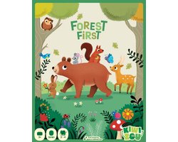 Forest First - Geronimo Games - Kiwizou - vanaf 3 jaar oud - van 2 tot 4 spelers