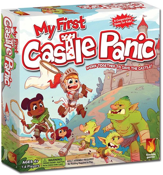 My first Castle Panic - Bordspel - Gezelschapsspel voor kinderen - Engels - Fireside Games