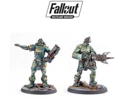 Fallout: Wasteland Warfare - Super Mutants: Overlord and Fist - Uitbreiding - Modiphius Entertainment - Ongeschilderd