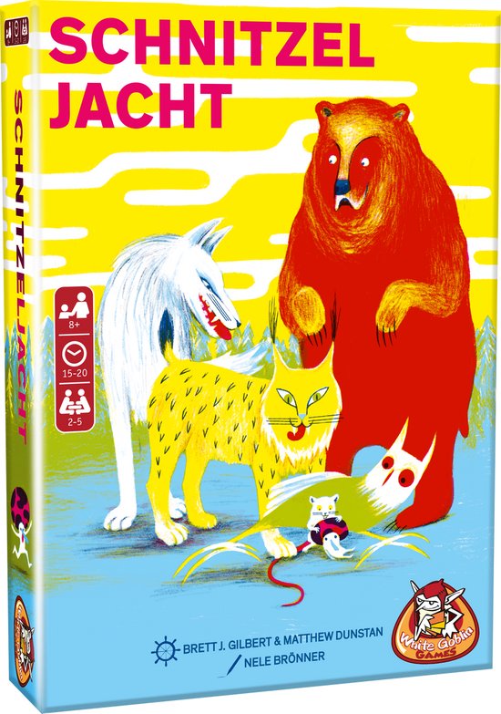 White Goblin Games - Schnitzeljacht - Kaartspel - 2 tot 5 spelers - 15 minuten - Vanaf 8 jaar - hilarisch kaartspel