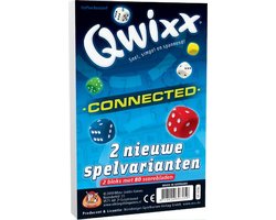 White Goblin Games - Qwixx Connected - Dobbelspel - 2 tot 5 spelers - Voor de hele familie - uitbreiding - Extra scoreblokken met nieuwe uitdagingen