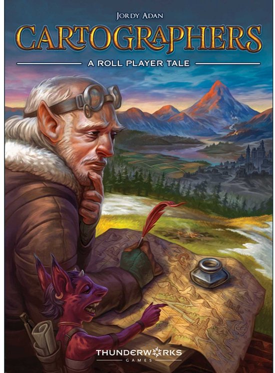 Cartographers: A Roll Player Tale - Kaartspel (ENG)