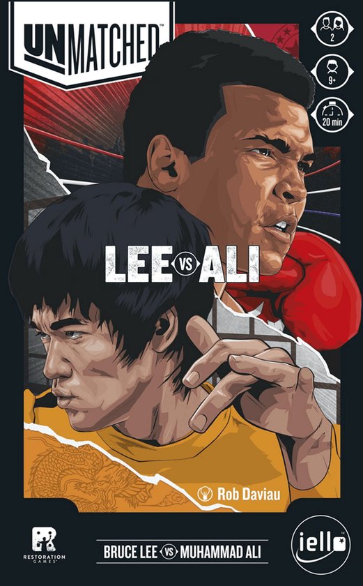 Iello Games - Unmatched: Lee vs Ali - English Version