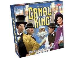 Tactic Canal King Brugge – Bordspel – Strategisch Routes Bouwen – Kanaalstrijd in Historisch Brugge – Familiespel – 2 tot 6 Spelers – Vanaf 8 Jaar