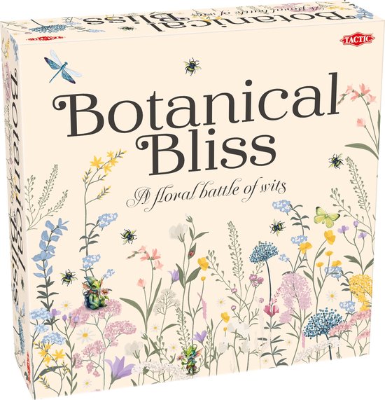 Tactic Botanical Bliss – Bordspel – Strategisch Legspel met Bloemen – Fleurige Tactische Strijd – Familiespel – 2 tot 4 Spelers – Vanaf 8 Jaar