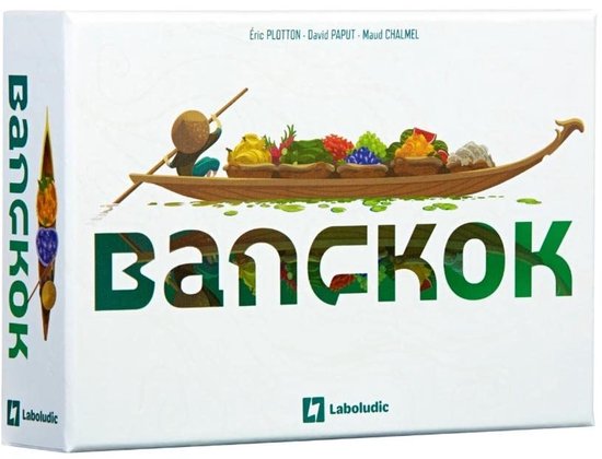SnelShoppen - Bangkok Gezelschapsspel - Drijvende Markt Bouwspel - Strategie, Management en Observatie - Voor 1 tot 4 Spelers - Vanaf 9 Jaar - Gezelli