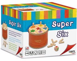 SnelShoppen - Speelgoed bordspel voor kinderen en volwassenen - kans- en waarschijnlijkheid spel - houten uitvoering - gemakkelijk te spelen - educati