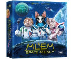 SnelShoppen - Space Agency Bordspel - Purrfect Catstronaut Adventures! Strategiespel met dobbelstenen, leuk familiespel voor 2-5 spelers, vanaf 8 jaar