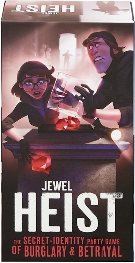 Mattel™ JEWEL HEIST Strategiespel | Kaaten Spellen - Familie spel 4-8 personen