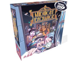Blue Orange Games – Midnight Exchange – Steel, ruil & verzamel – Snel familiespel met veel interactie & gelijktijdig spelen – 2-4 Spelers – Vanaf 8 jaar