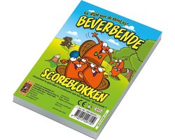 999 Games - Scoreblokken - Beverbende - drie stuks - Kaartspel