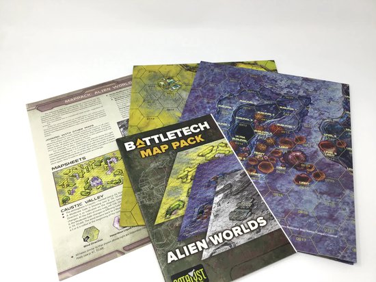 BattleTech: Map Pack Alien Worlds - Catalyst Game Labs