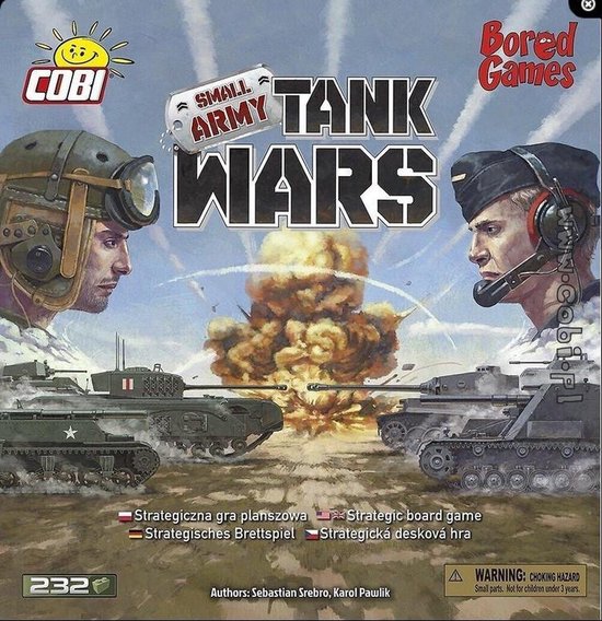 Cobi Bordspel Tank Wars Junior
