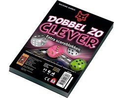 999 Games - Scoreblokken - Dobbel zo Clever - twee stuks - Dobbelspel