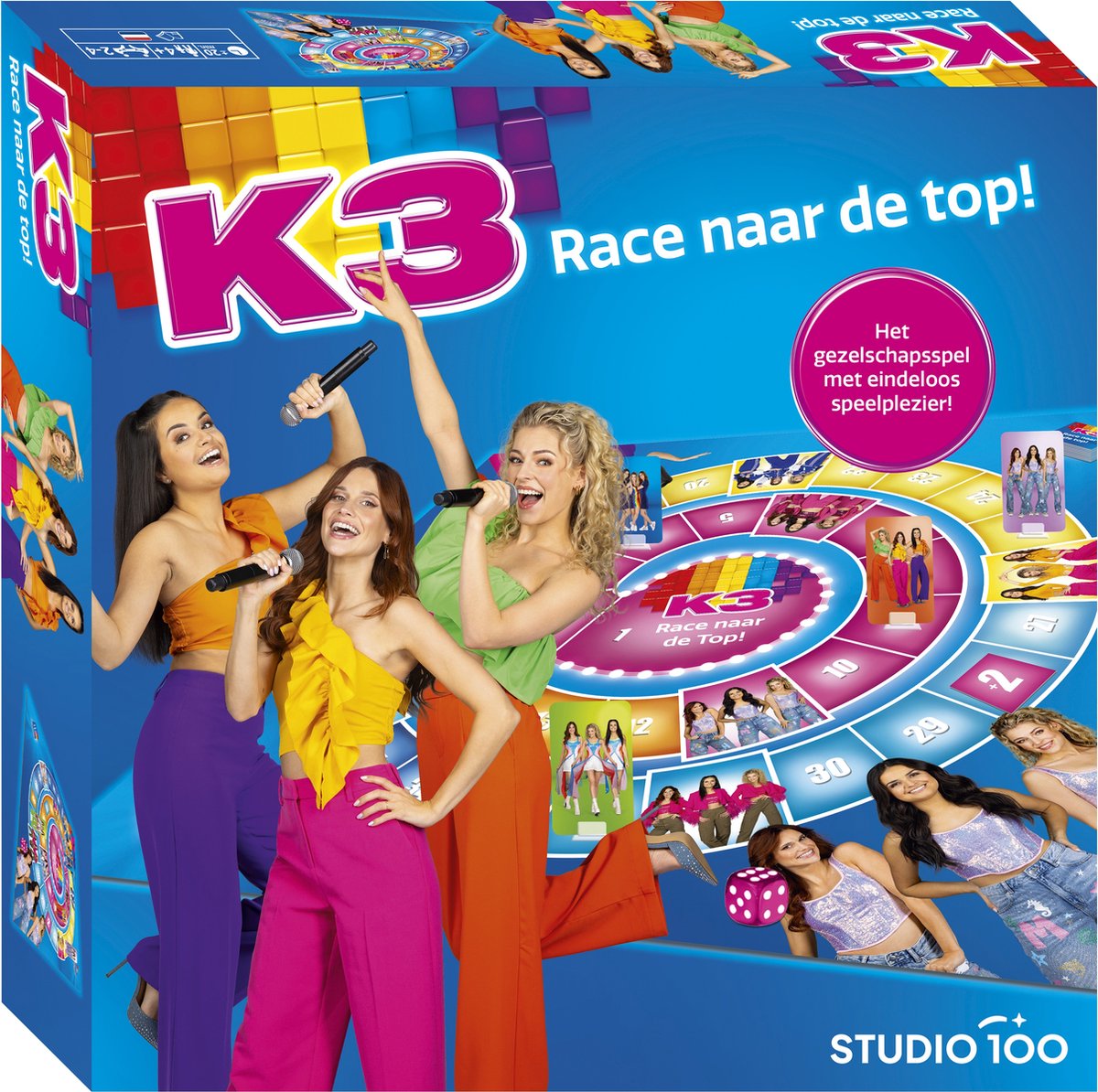 K3 - Spel - Bordspel - Race naar de top
