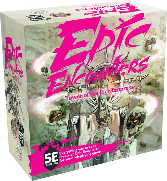 Epic Encounters Tower of the Lich Empress - RPG Miniaturen - Steamforged Games