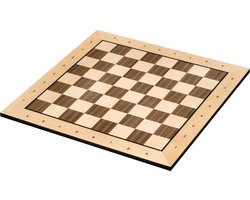 Philos - Schaakbord - Bordspel - Veld 50 mm - Randbeschrijving