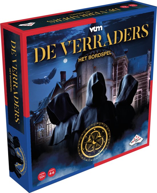 De Verraders het bordspel (Vlaams) - Gebaseerd op het tv-programma - Speel als verrader of bondgenoot