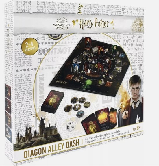 Harry Potter Diagon Alley Dash Game - Engelse versie - Bordspel - Gezelschapspel