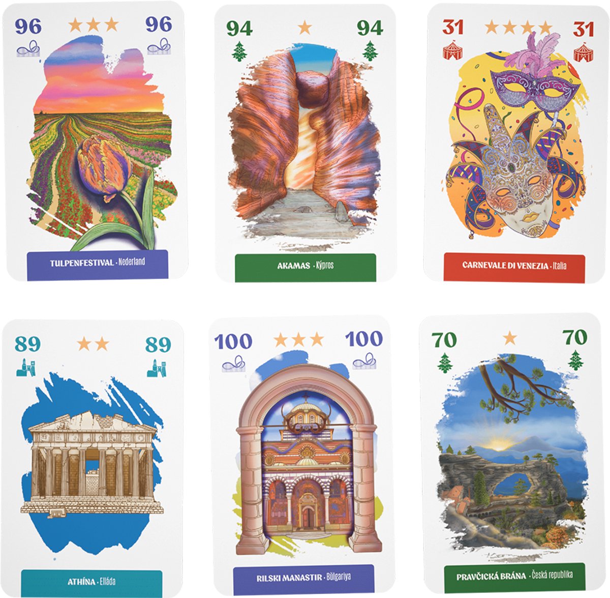 Card Trip Europe - Kaartspel - Jolly Club