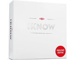 Tactic iKNOW – Bordspel – Quizspel – Kennisspel – 1.600 Vragen - 4.800 Aanwijzingen - 2-6 Spelers – Vanaf 15 jaar - Nederlandse (vernieuwde) editie!