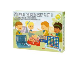 Reisspellen 3 in 1 - Tachan - Set van 3 Spellen - Travel game