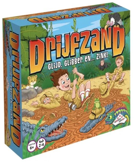 Drijfzand - Glijd glibber en zink - Actiespel