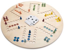 BS Toys 3-in-1 Bordspel - Keezenspel, Ganzenbord en Ludo - Speelgoed 6 Jaar - 2 tot 6 Spelers - Bordspellen voor kinderen - Cadeau kind