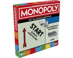 Monopoly Classic Bordspel Vernieuwde editie - NL Editie - Gezelschapsspel