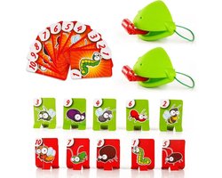 Speedy Frog & Lizard Tongue Game – Speelgoed - Bordspel - Razendsnel Plezier voor Kinderen en Families! - Gezelschapsspel 2-4 Spelers