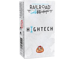 White Goblin Games - Railroad Ink Uitbreidingen: Hightech - Dobbelspel - 1 tot 4 spelers - mini uitbreiding - Roll & Write - Voor de hele familie