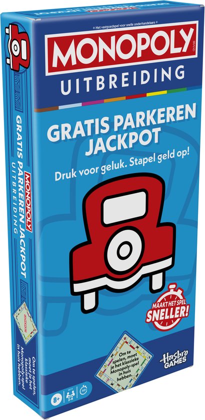 Monopoly Gratis Parkeren Jackpot - Uitbreiding voor Monopoly - Gezelschapsspel