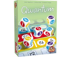 White Goblin Games - Qwantum - Dobbelspel - 2 tot 4 spelers - Spannend - Familiespel - Vanaf 6 jaar