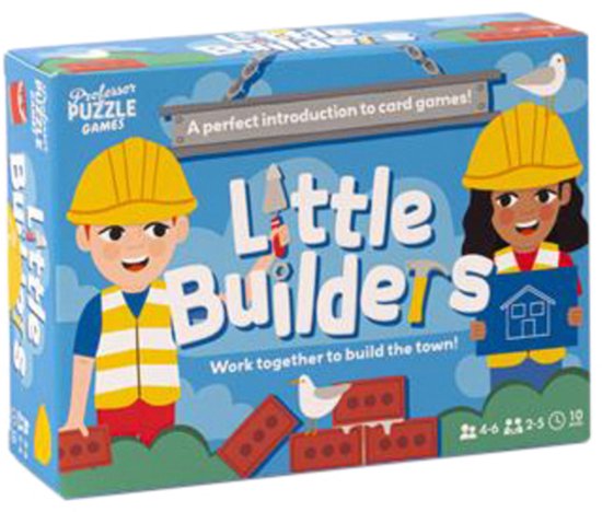 Little Builders Bordspel voor Kinderen 4-6 Jaar – Coöperatief Geheugenspel & Bouwspel voor 2-5 Spelers