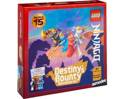 LEGO NINJAGO Destiny’s Bounty Adventures - Coöperatief Bordspel - 2 tot 4 spelers - Vanaf 8 jaar - Verstelbare moeilijkheidsgraad