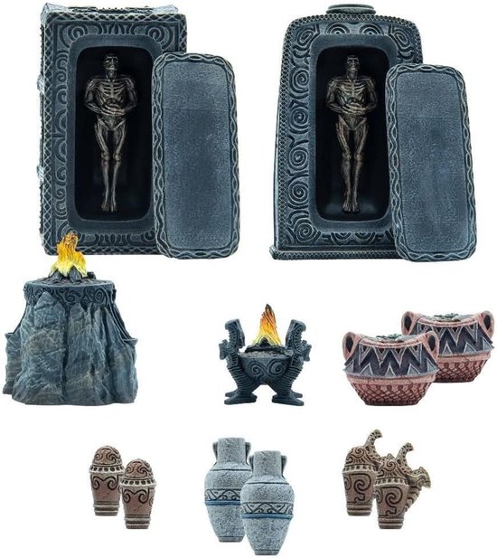 Scrolls: Call To Arms The Elder - Bleak Falls Barrow Tomb Scatter - Miniature Game