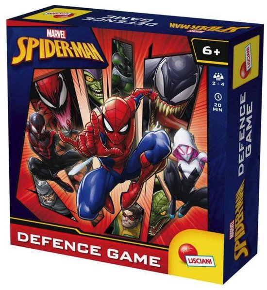 Marvel Spiderman Defence Game - Gezelschapsspel voor jongens en meisjes