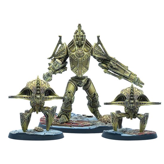 The Elder Scrolls: Call To Arms - Dwemer Centurion & Ballista - Miniature Game - Ongeschilderd