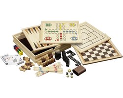 Philos Houten Spellen Verzameling 10 Medium