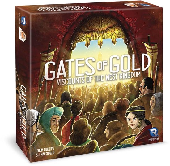 Viscount of the West Kingdom Gates of Gold - Bordspel - Engelstalig - Renegade Game Studios