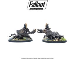 Fallout: Wasteland Warfare - Creatures: Mirelurk Hunters - Uitbreiding - Modiphius Entertainment - Ongeschilderd