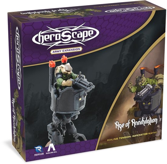 Heroscape Boiling Tension Imperator Kayne - Miniatuur - Engelstalig - Renegade Game Studios