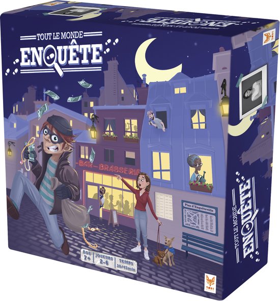 Topi Games – TME-519001 – Bordspel – Détective enquête