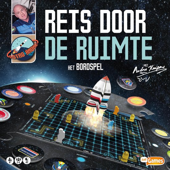 Andre Kuipers Reis door de Ruimte - Bordspel voor 8+ jaar - Nederlands