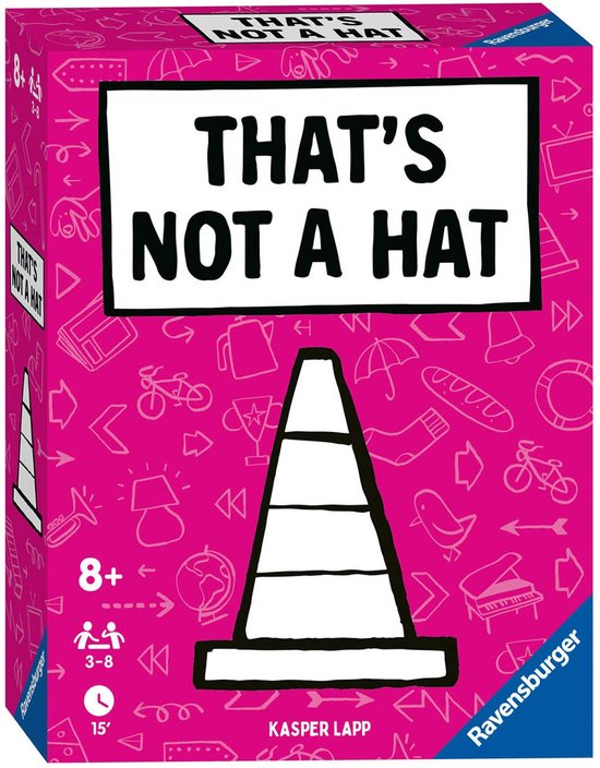 Ravensburger That's Not a Hat - Bluffend Kaartspel voor Familie en Vrienden