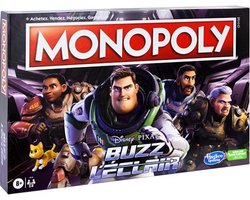 Monopoly spel Disney Buzz L'Eclair 27 x 40cm, Frans-talig