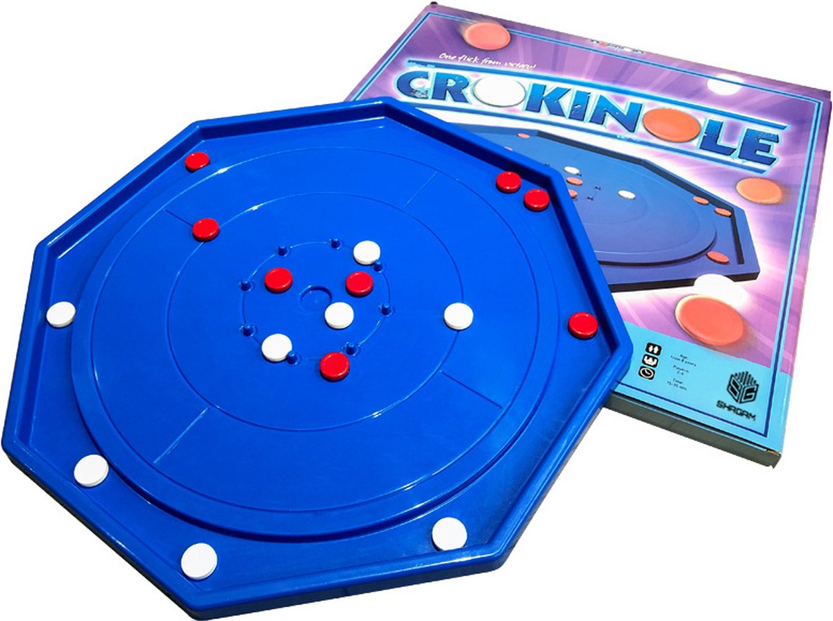 Crokinole - Bordspel - Plastic - Compleet